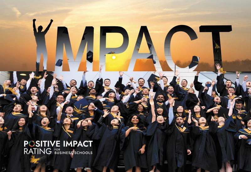 The HKUST Business School is featured as one of the top 30 schools in the first edition of the Positive Impact Rating (PIR) conducted by a non-profit association in Switzerland.